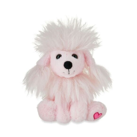 New Pink Poodle Dog Valentine's Day Easter Stuffed Animal Toy, Way To Celebrate - Picture 3 of 4